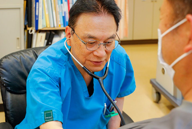 診察の様子